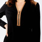 Frank Lyman - Knee-length Shift Knit Dress