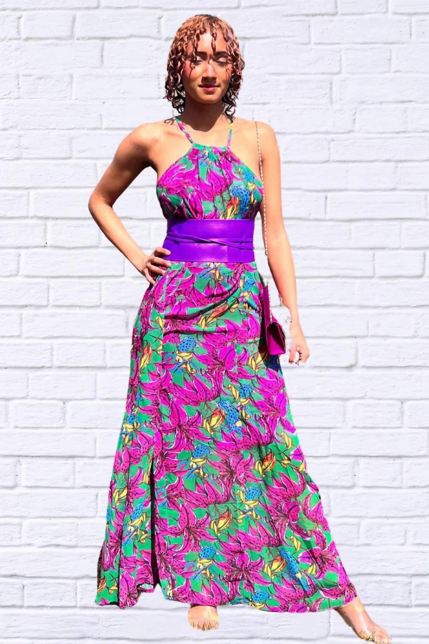 Diva Usa - Sibella Maxi Chiffon Dress