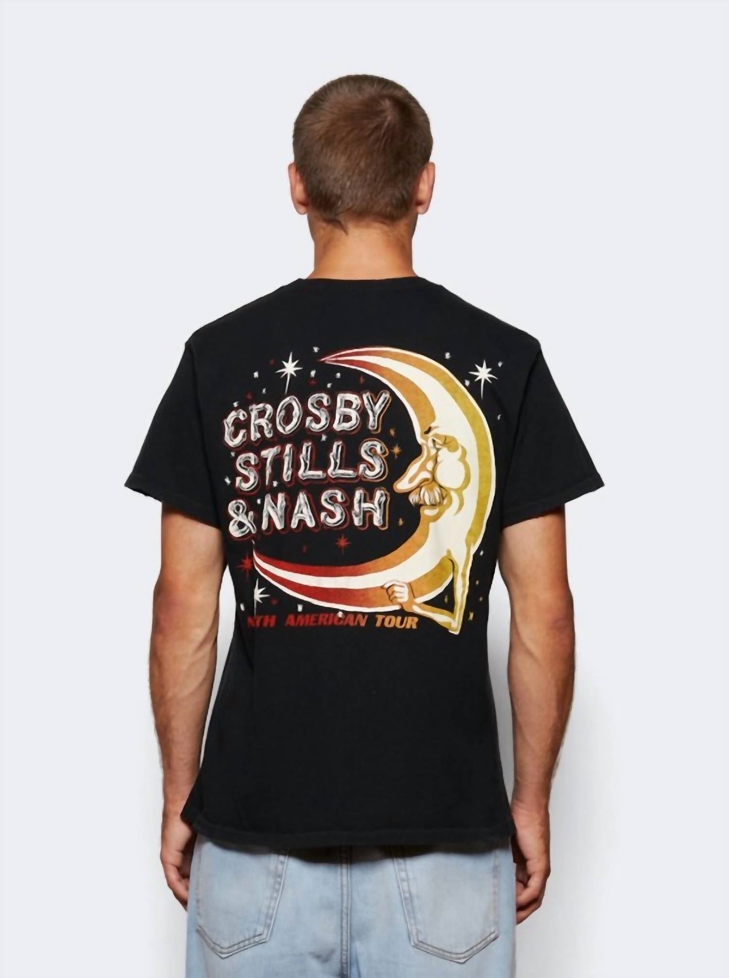 Madeworn - Crosby Stills And Nash North America Tour Crew Neck Tee