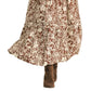 &Merci - Floral Midi Skirt