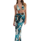 Nelblu - Pareo Olas Verde Wrap Skirt