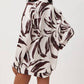 Bella Dahl - Contrast Oversized Button Down Shirt