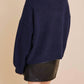 Le Lis - Round Neck Tree Applique Sweater