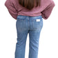 Risen - High Rise Crop Straight Jeans Plus Size