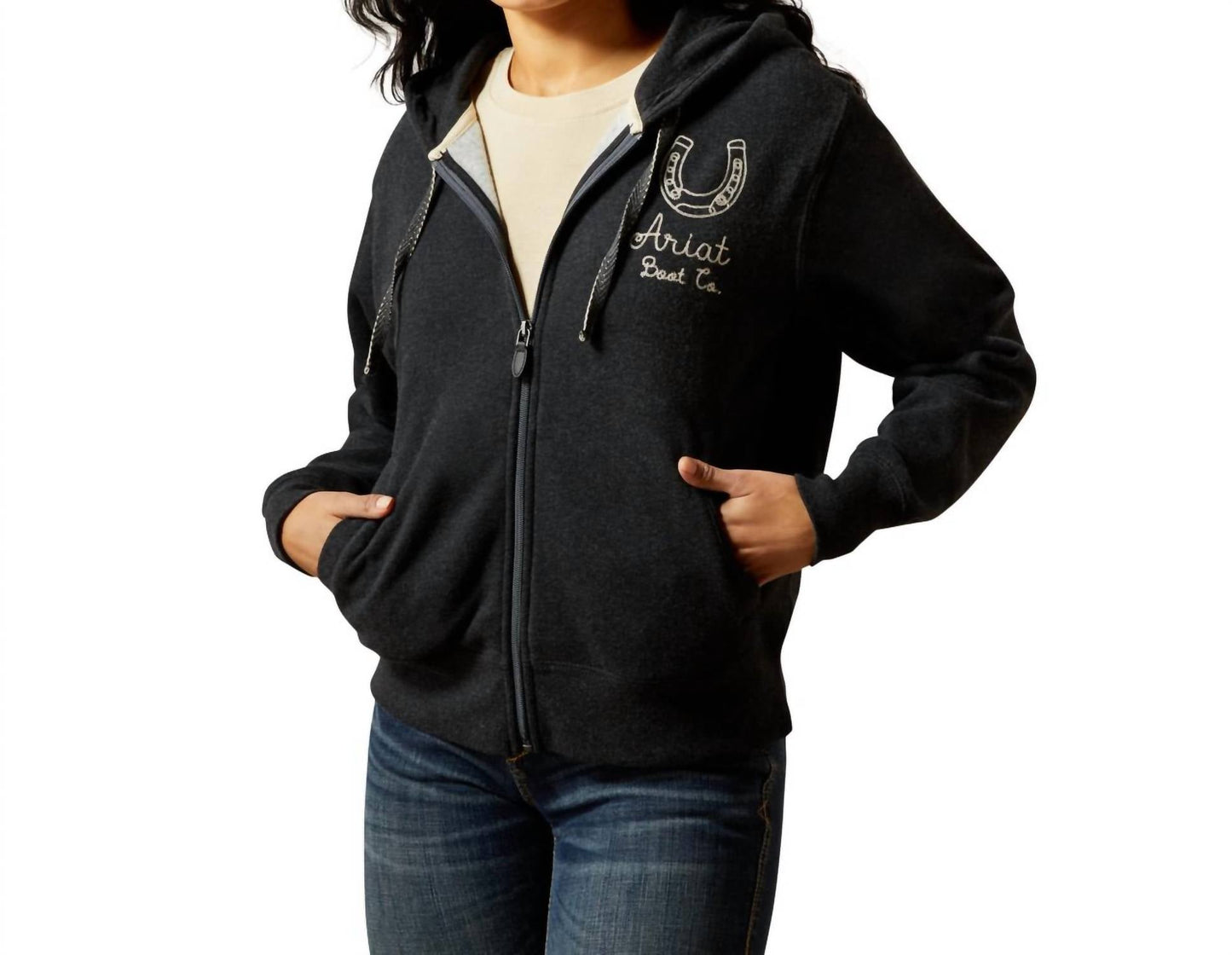 Ariat - Stitched Full Zip Hoodie