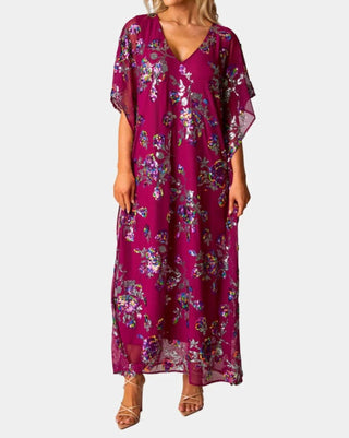 Buddylove - Atlas Sequin Caftan Dress