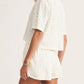 Z Supply - Madrid Knit Eyelet Button Up Top
