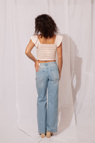 Jbd. - High Rise Straight Leg Jeans