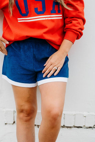 Z Supply - Short felpudo feminino Soyer
