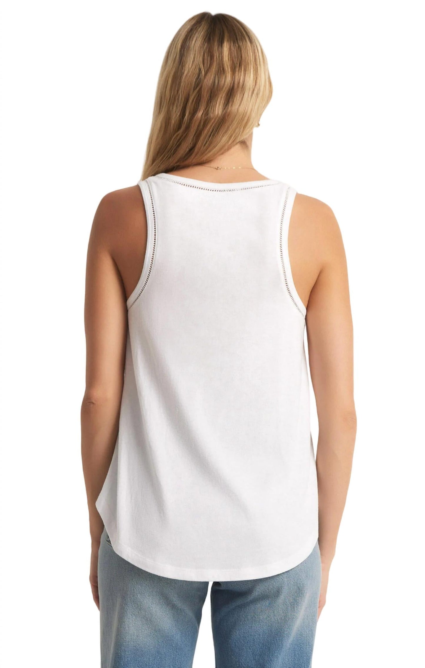 Z Supply - Vagabond Lace Trim Tank