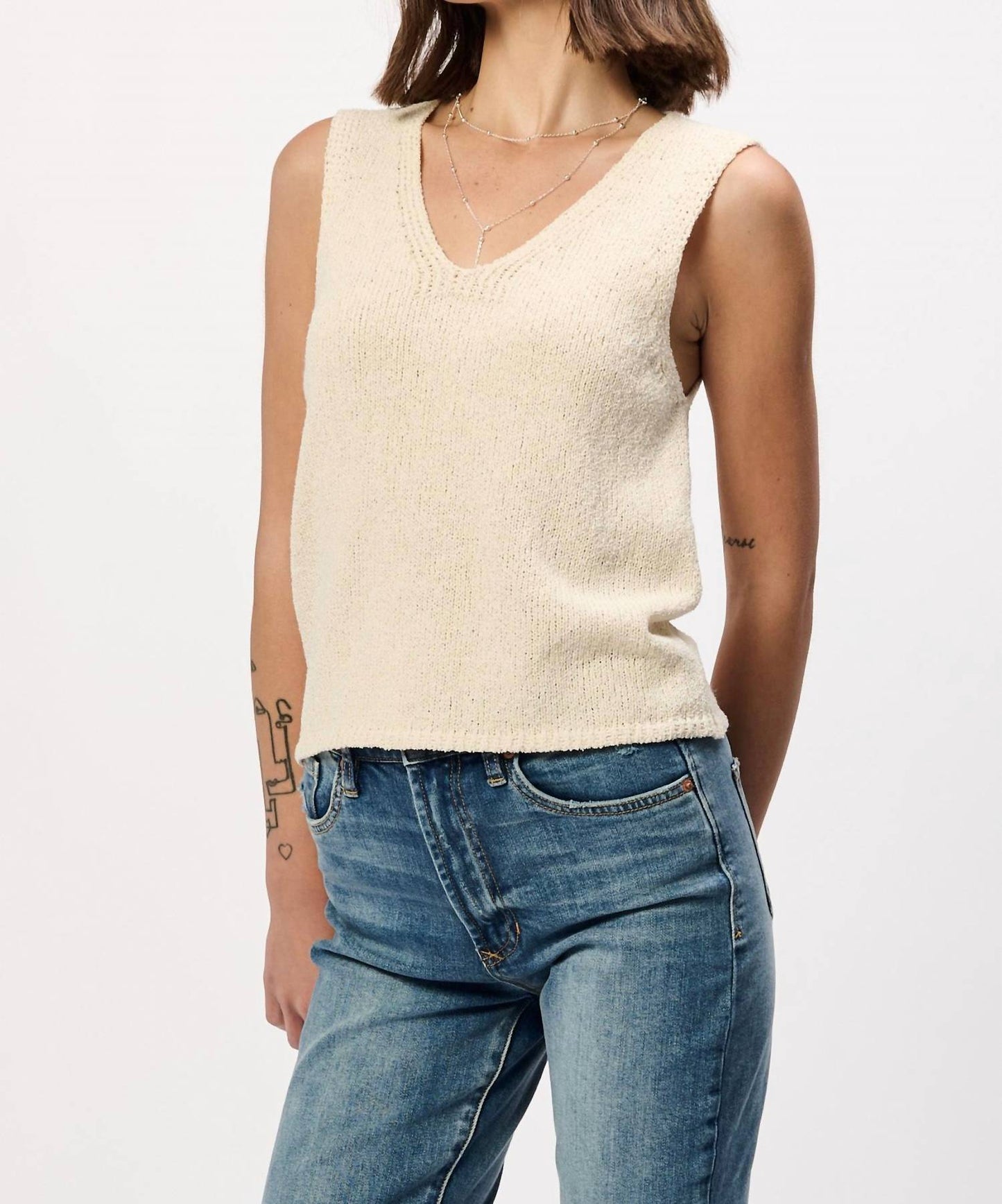 Another Love - Celie Sweater Tank Top