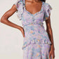 Astr - Mable Floral Tiered Ruffle Maxi Dress