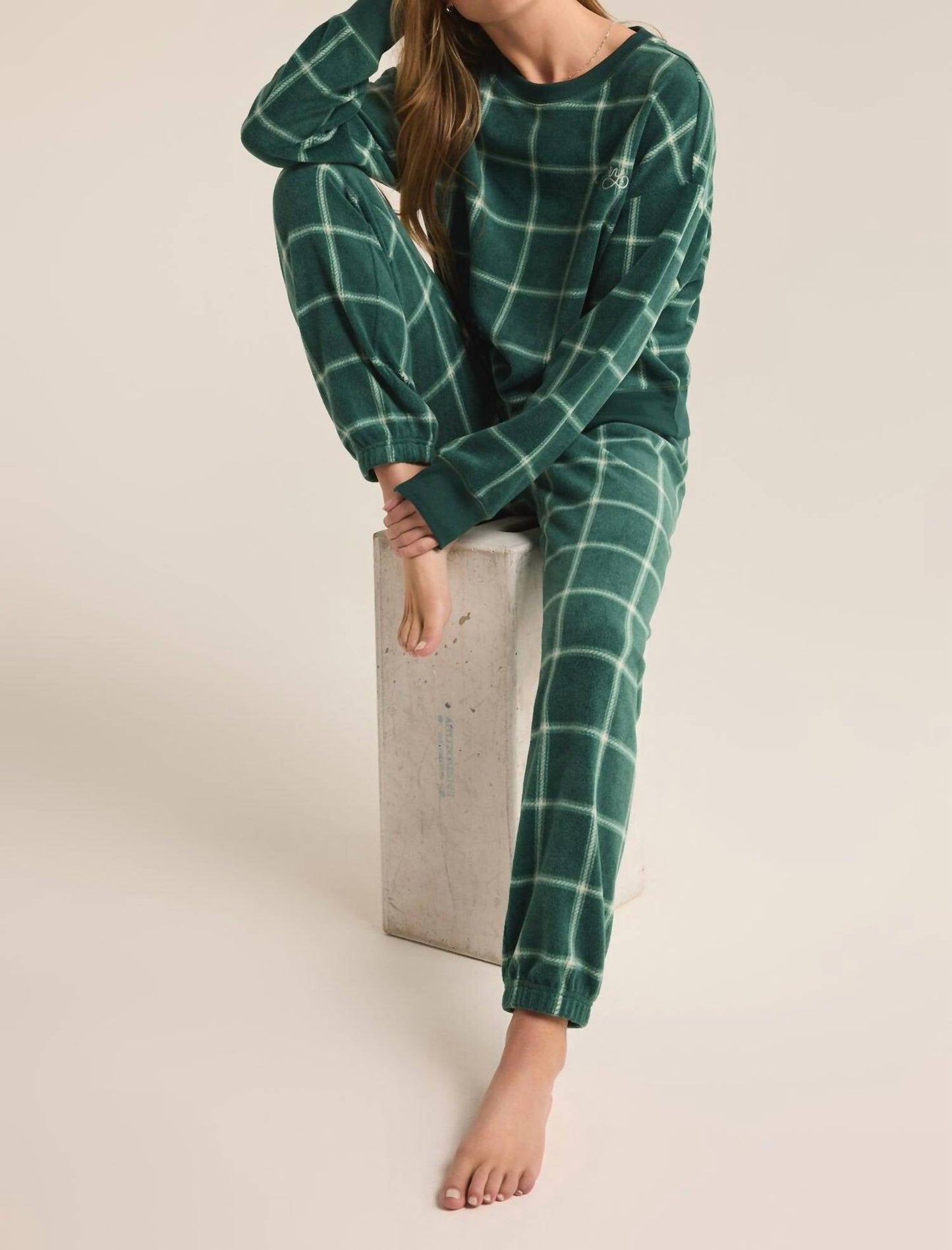 Z Supply - Plaid Ls Top