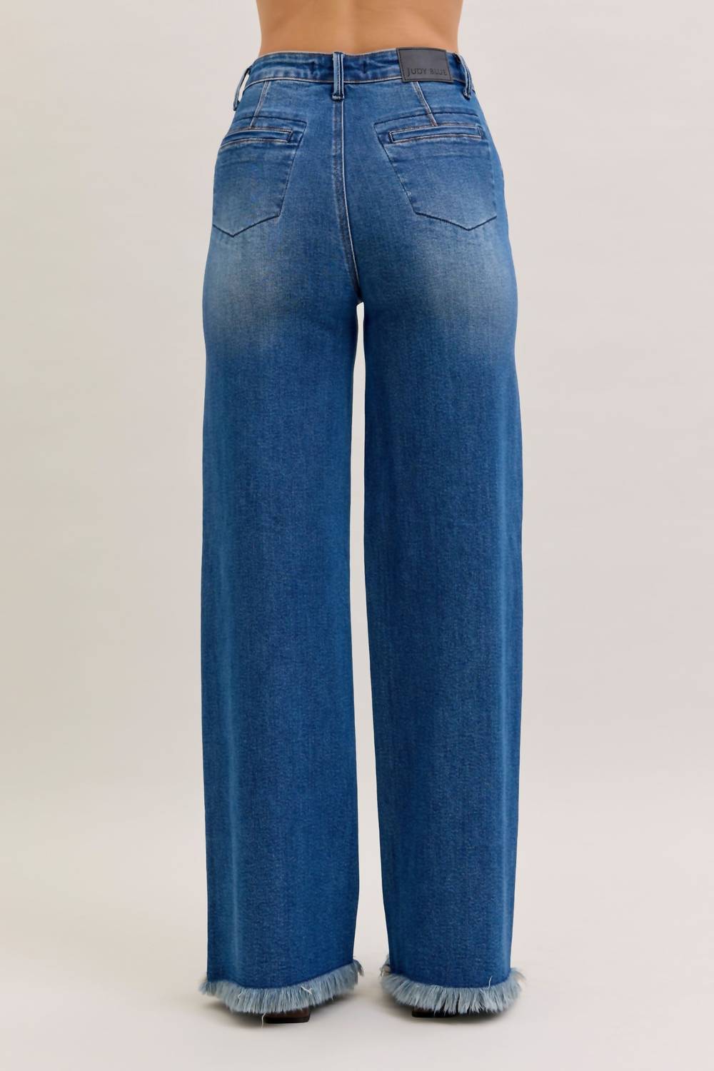 Judy Blue - High Waist Column Straight Button Fly Jeans