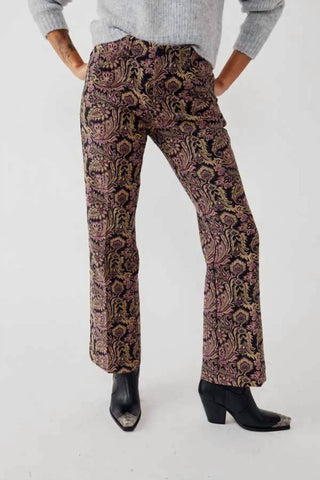 Free People - Calça Walker Relaxed Jacquard