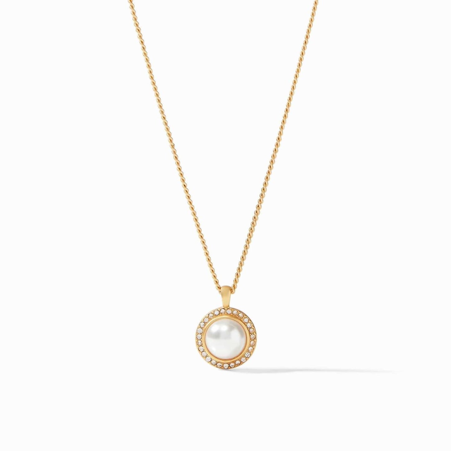 Julie Vos - Women's Odette Pearl Solitaire Necklace