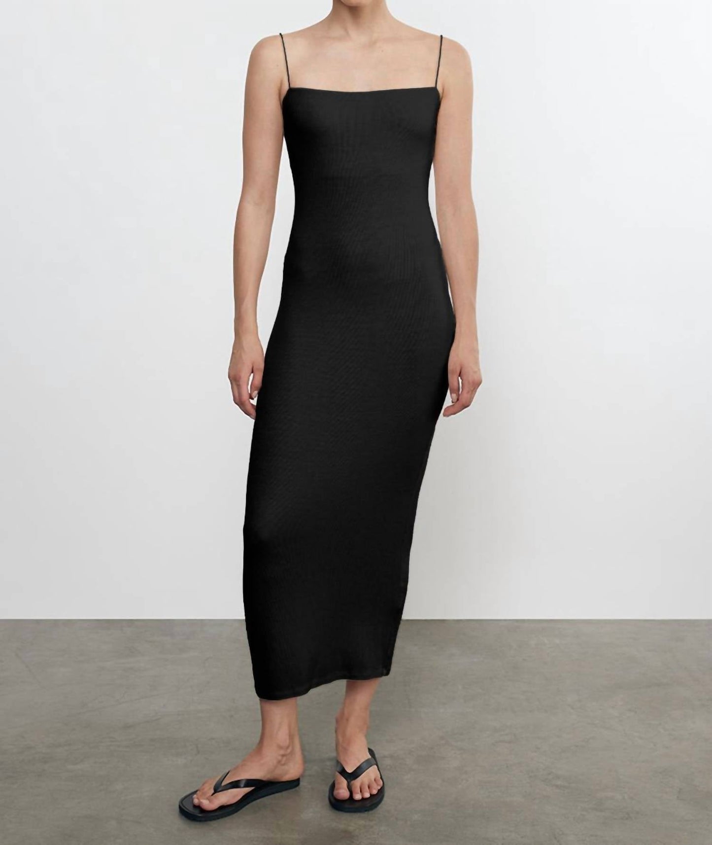 Enza Costa - Silk Rib Essential Strappy Dress