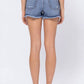 Hidden - Sofie With Raw Hem Mom Short
