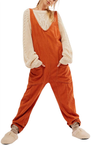 Free People - Macacão High Roller Cord