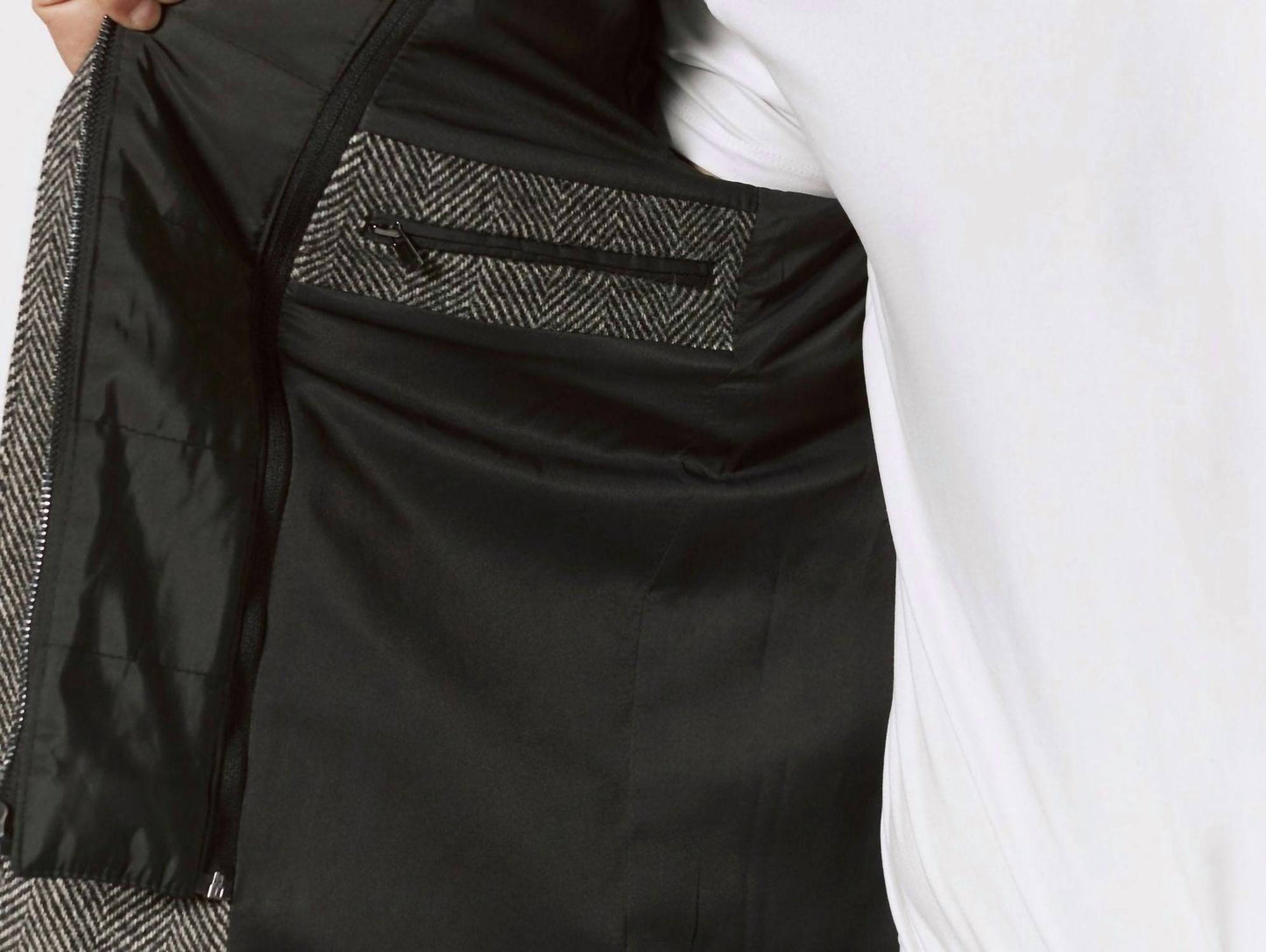 7Diamonds - The Downtown Zip Out Overcoat