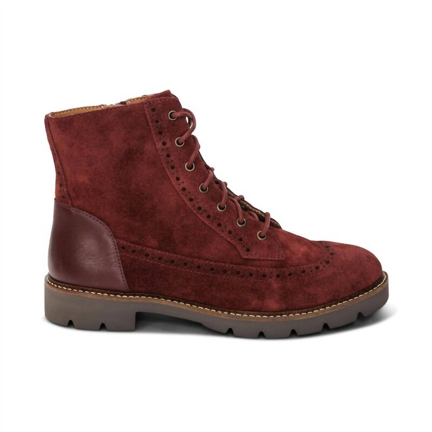 Aetrex - Women's Margot Brogue Lace-up Boots
