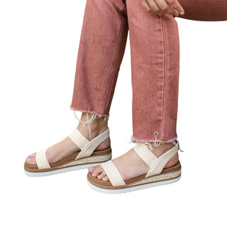 Yellowbox - Sandálias femininas Terry Flatform