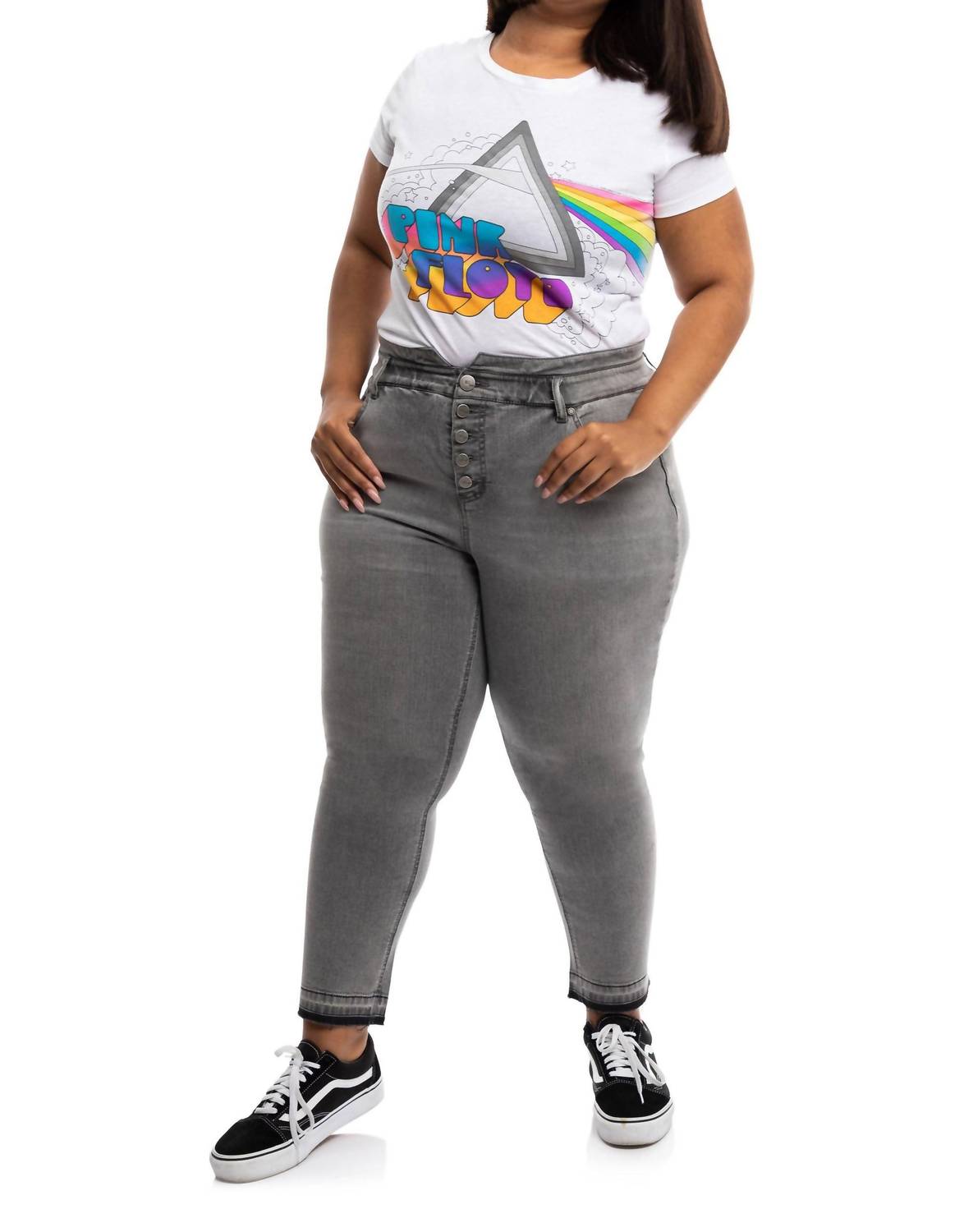 1822 Denim - Plus Size Relaxed Jean W/ Release Hem