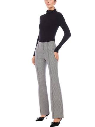 Fifteen Twenty - Calça Bootcut Emerson Pied-de-poule