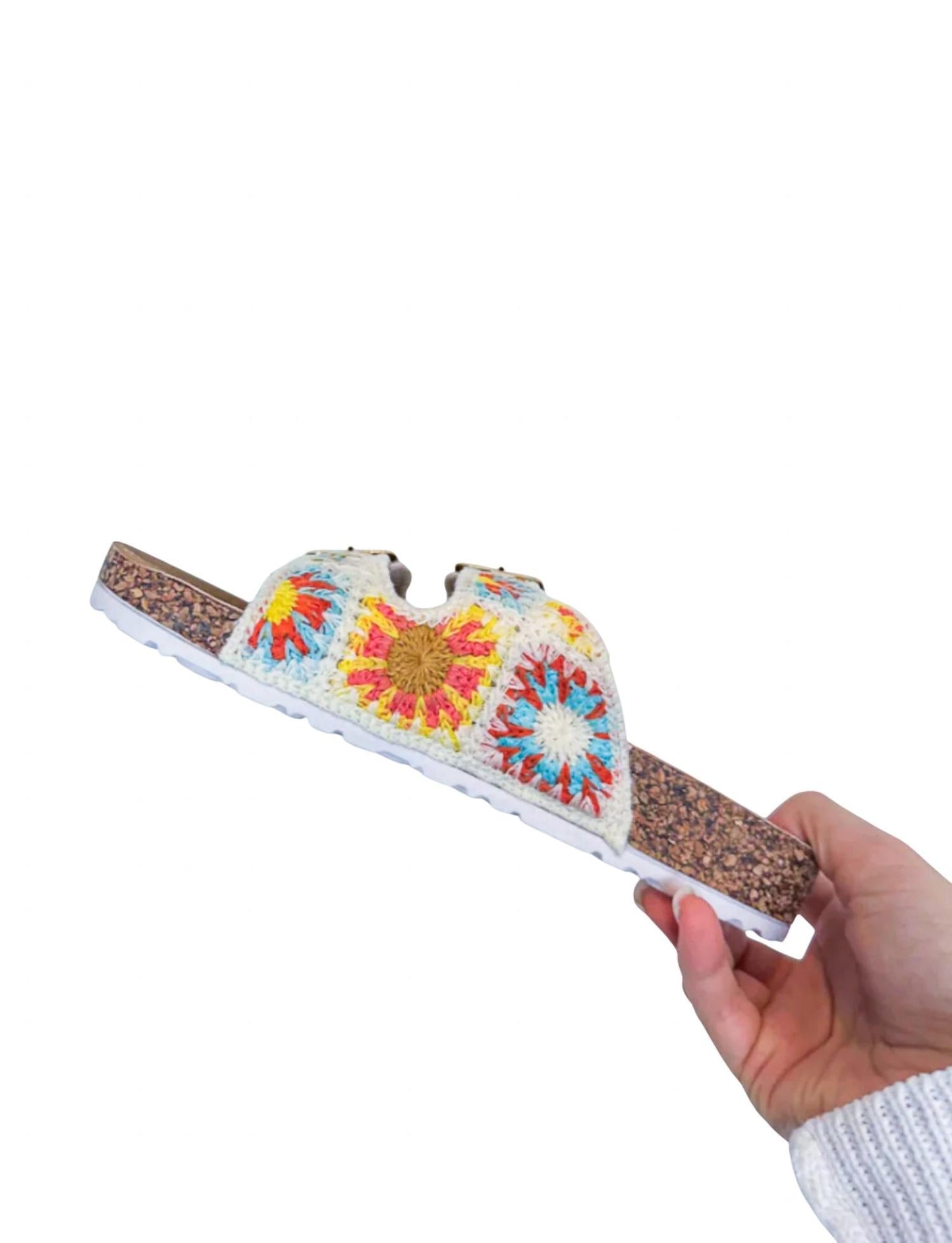 Legend Footwear - Women's Boho Crochet Sandals