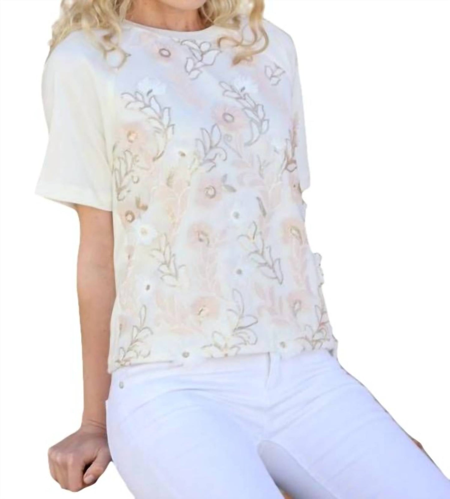 Eva Franco - Kylee Short Sleeve Sweatshirt
