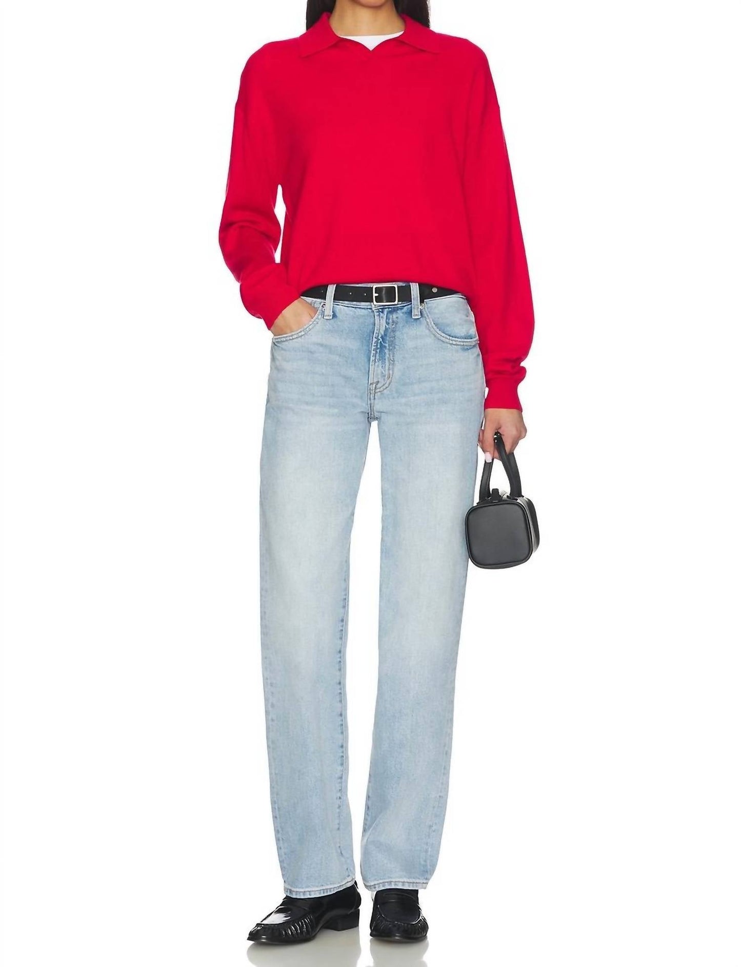 Pistola - Issa Mid Rise Relaxed Straight Jean