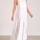 Elan - Tiered High Neck Maxi Dress