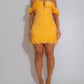 Diva - Petal Provocateur Floral Mini Dress