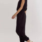 Entro - Harbor Sleeveless Waist Tie Jumpsuit