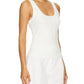 Enza Costa - Supima Rib Scoop Tank