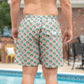 Old South Apparel - Wood Duck Head Lined Swim Trunks