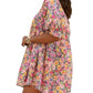 Entro - Angela Floral Print Mini Dress