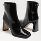 Sam Edelman - Women's Irie Squared Toe Block Heel Fashion Wide Ankle Booties