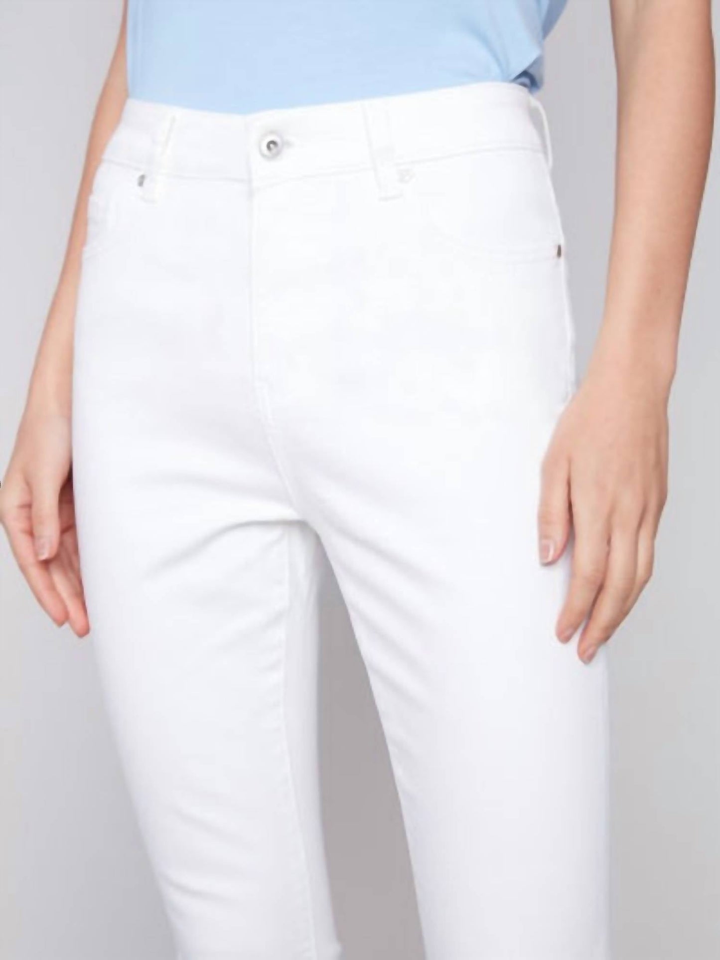 Charlie B - Assymetrical Hem Jean