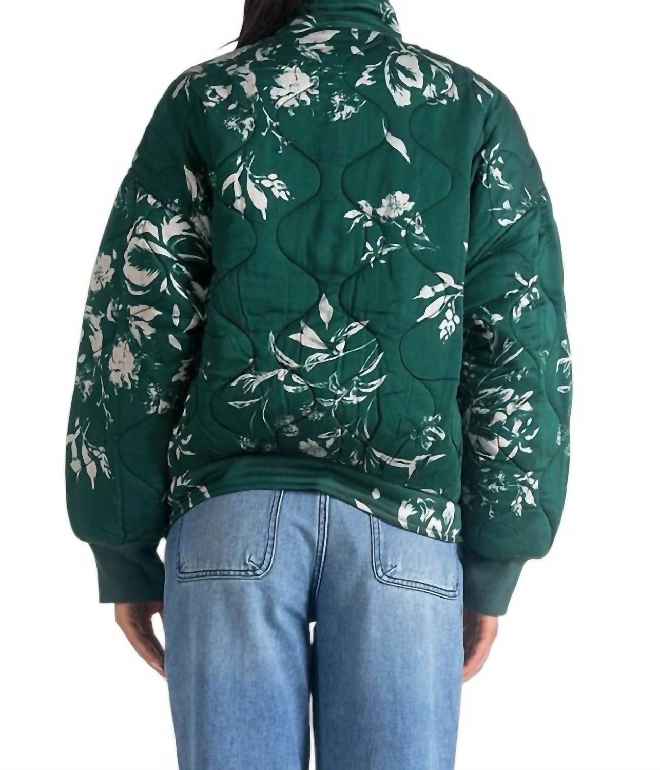 Elan - Quilted Bomber Jacket