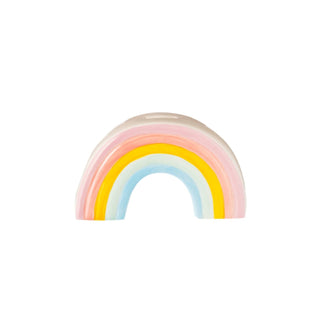 Creative Gifts International - Banco de cerâmica em arco-íris