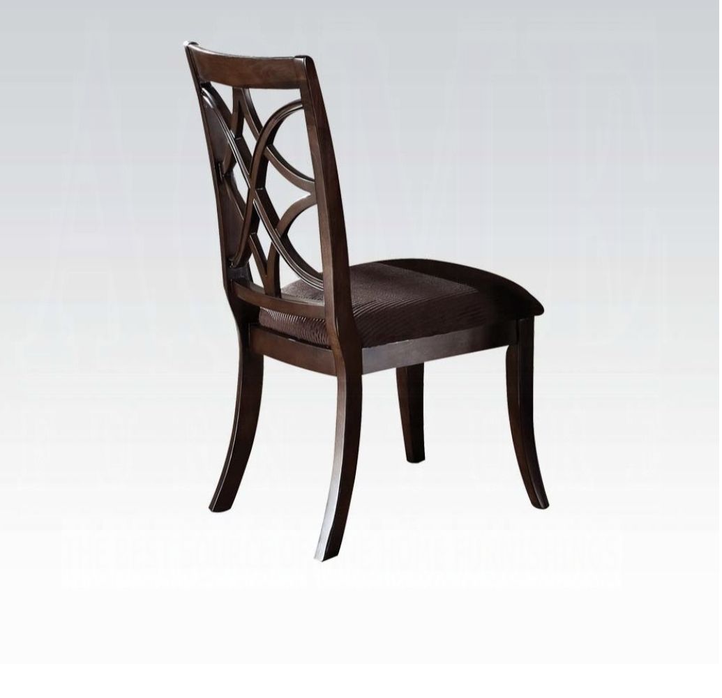 Keenan Side Chair (Set of 2) - Brown / Dark Walnut