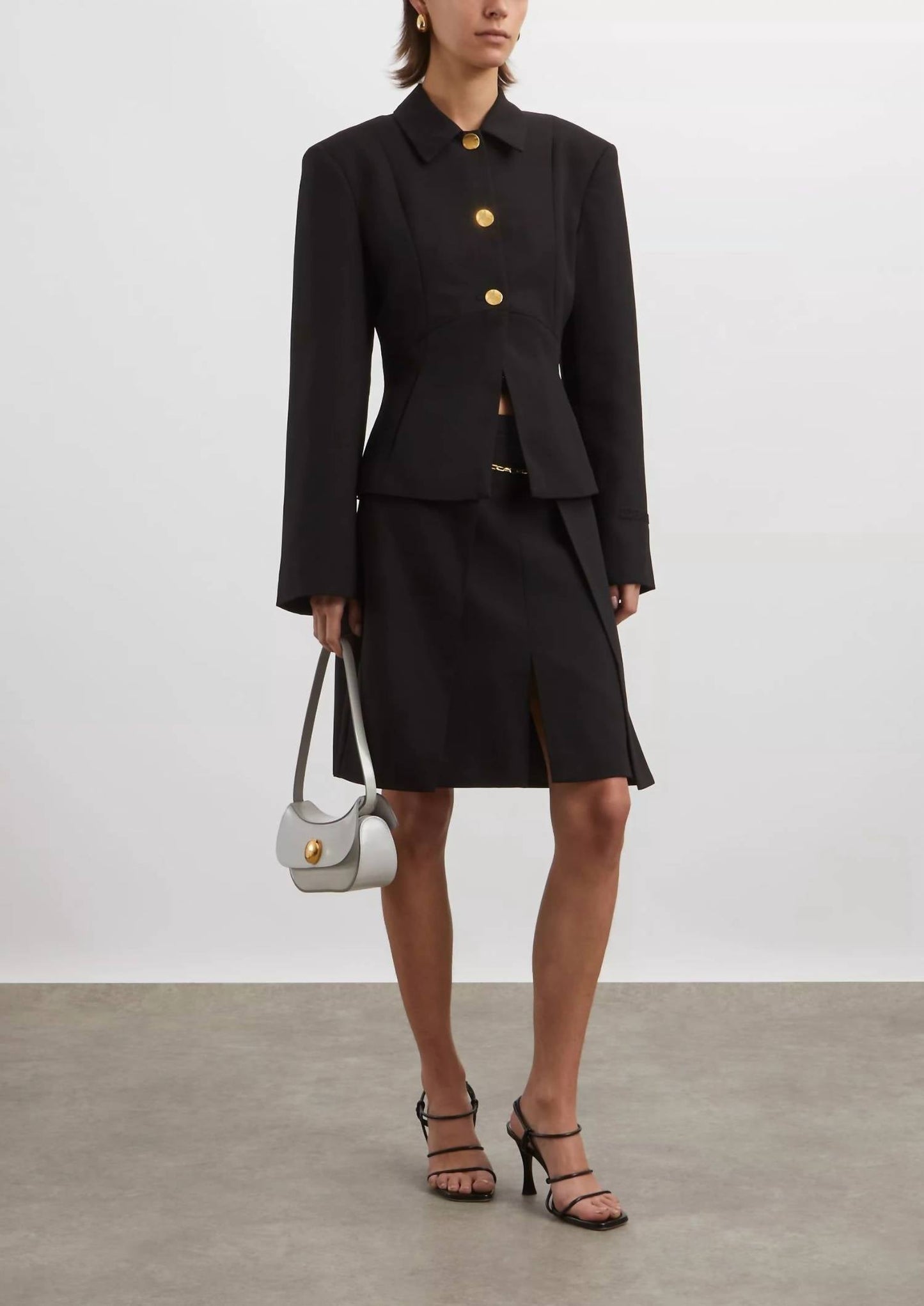 Ganni - Light Twill Suiting Blazer