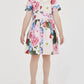 Sasha+Z - Strawberry & Peonies Printed Dress