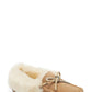 Chinelo Mocassim LLBean Wicked Good Genuine Shearling - Natural