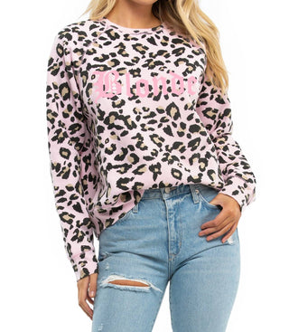 Brunette The Label - Moletom com gola redonda Blonde Middle Sister