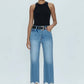 Pistola - Cassie Crop Super High Rise Straight Jeans