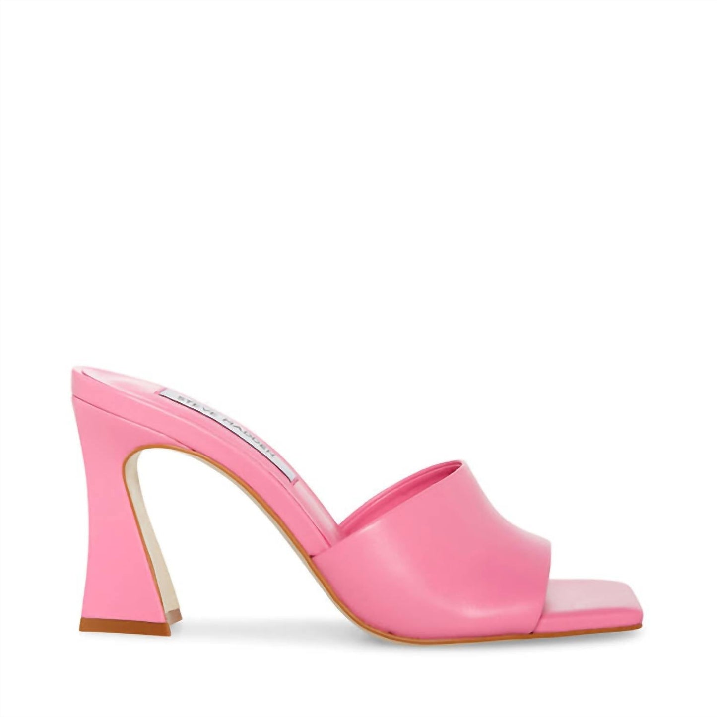Steve Madden - Women's Fairfax Square Toe Mules Hi Heels