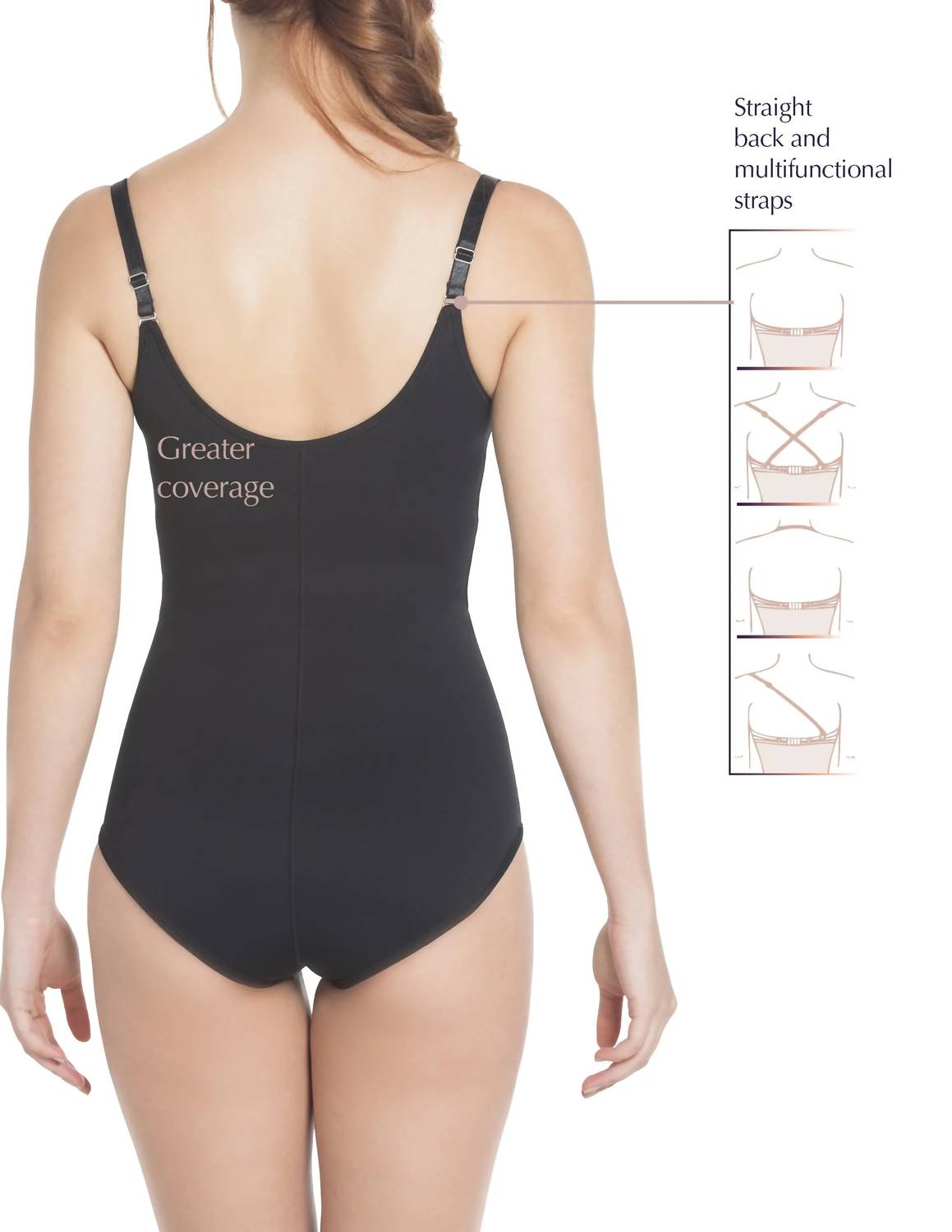 Siluets - Slimming Braless Classic Panty Body Shaper With Latex