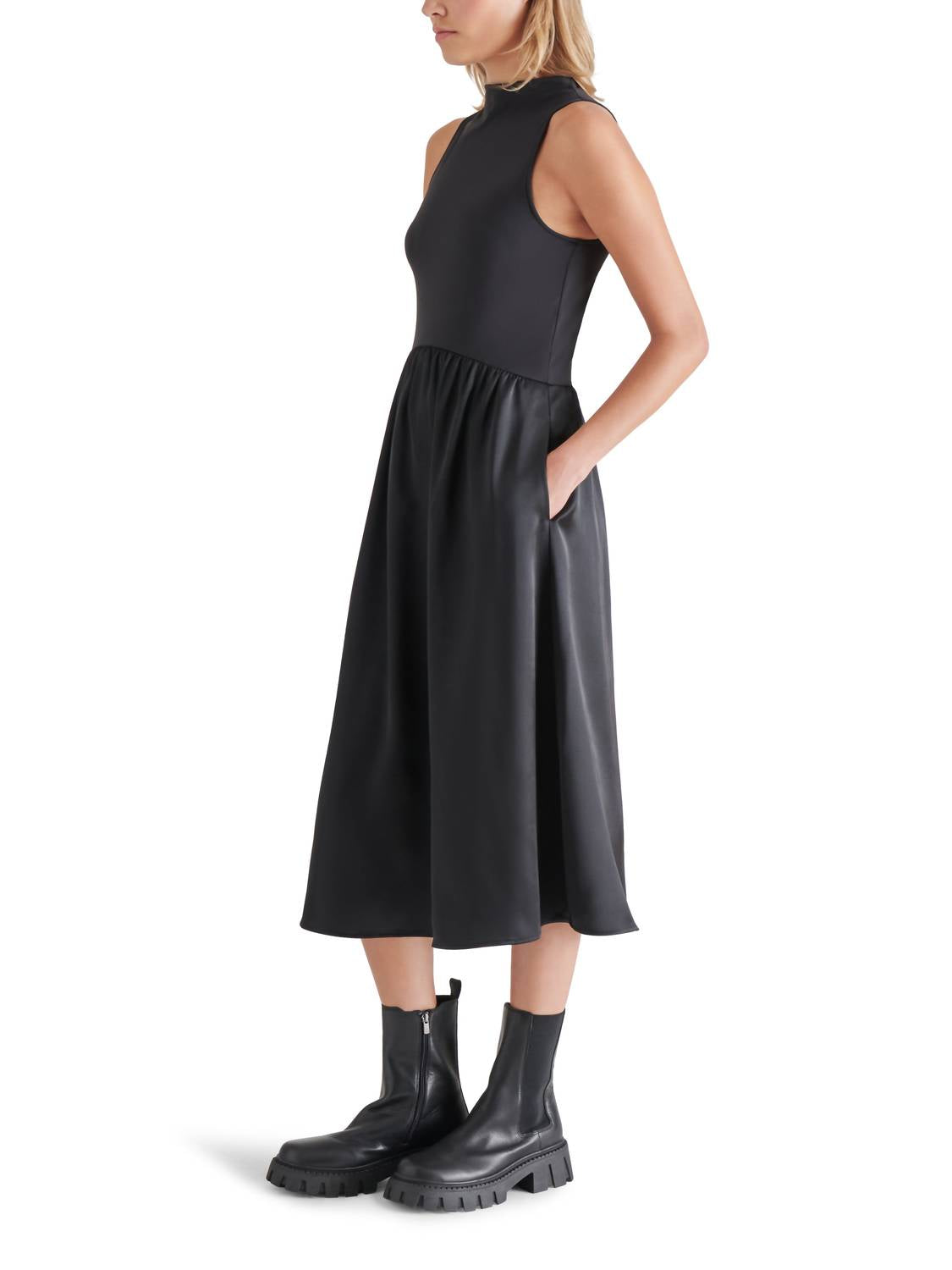 Steve Madden - Aradia Mixed Media Dress